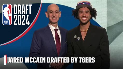 sixers nba draft|Philadelphia 76ers pick Jared McCain with 16th pick in 2024 NBA .